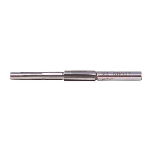 .22 Rimfire Rifle/Auto Pistol Reamers by Clymer offer precision cutting with solid pilots, made from M-7 high-speed steel for durability and quality.