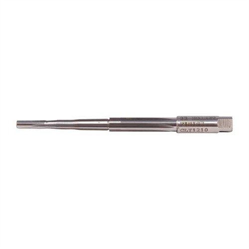 Clymer's 22 Hornet Finisher Chamber Reamer offers precision craftsmanship from M-7 High-Speed Steel, ensuring durability and accuracy for professional gunsmiths.