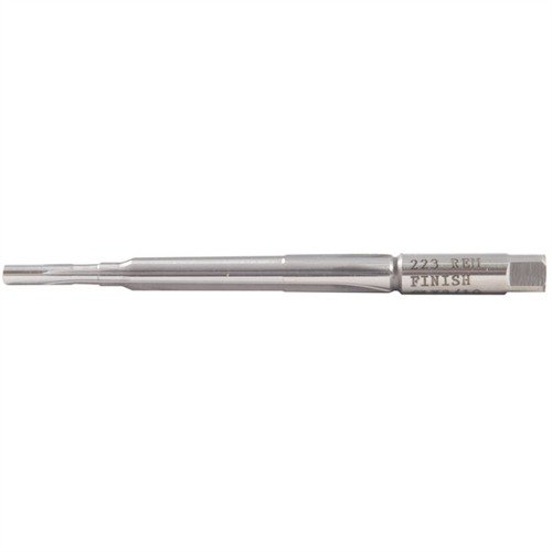 Clymer 223 Remington Finishing Reamer offers precision craftsmanship from M-7 High-Speed Steel, ensuring durability and accuracy for professional gunsmiths.