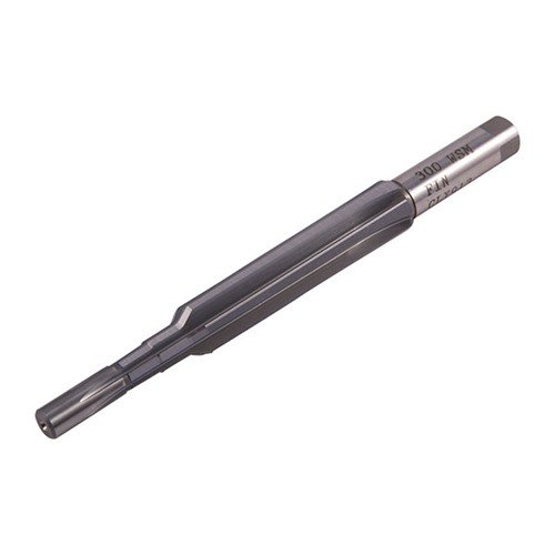 Achieve precision with the Clymer 300 WSM Finishing Reamer, crafted from M-7 High Speed Steel for durability, featuring right-hand cutting and solid pilot design.