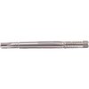 The Clymer Rimless Finisher Style Reamer for 9mm Luger barrels ensures precise chamber cutting with its right-hand cutting, solid pilot, and integral throat design.