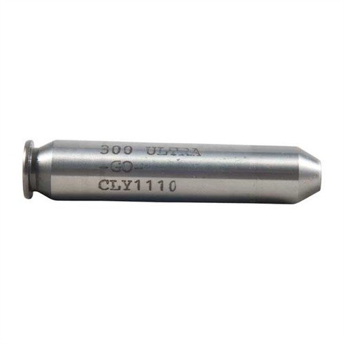 Ensure precise chambering and safety with the CLYMER 300 Remington Ultra Magnum Go Gauge, a must-have tool for accurate gunsmithing and headspace measurement.