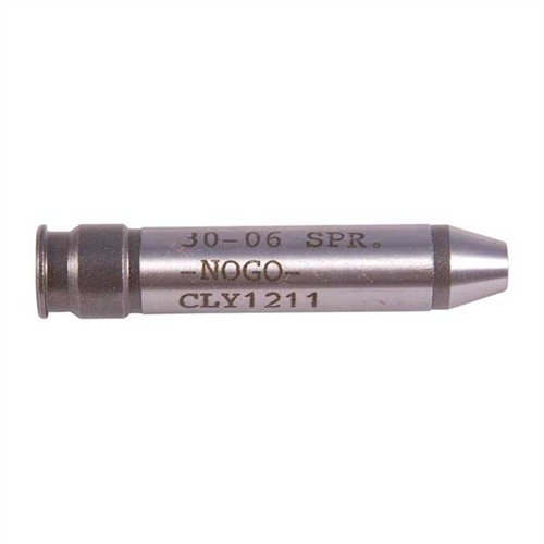 Ensure safe chamber work with Clymer No-Go Headspace Gauges, precision machined from hardened steel, available in various calibers for reliable, accurate measurements.