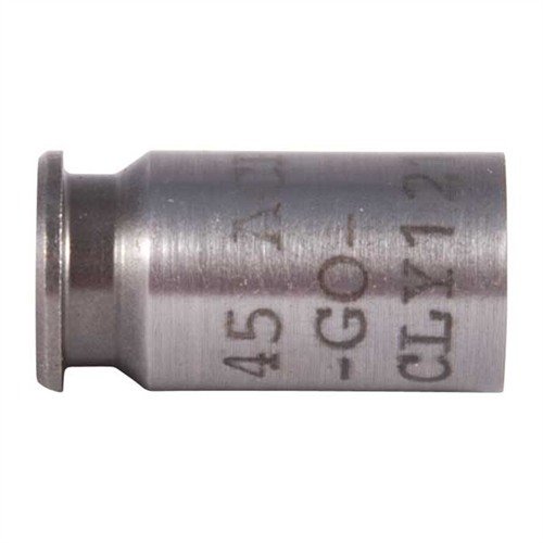 Ensure precise chambering and safety with the CLYMER .45 ACP GO Headspace Gauge, an essential tool for accurate gunsmithing and firearm maintenance.