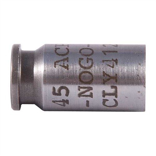 Ensure firearm safety with Clymer No-Go Headspace Gauges, precision machined from hardened steel for reliable measurements across various calibers.