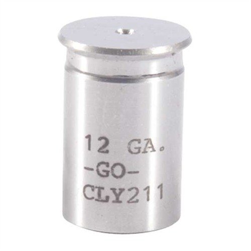 Ensure precise chamber work with the CLYMER 12 Gauge GO Headspace Gauge, crafted from durable steel for safety and accuracy in your firearms.