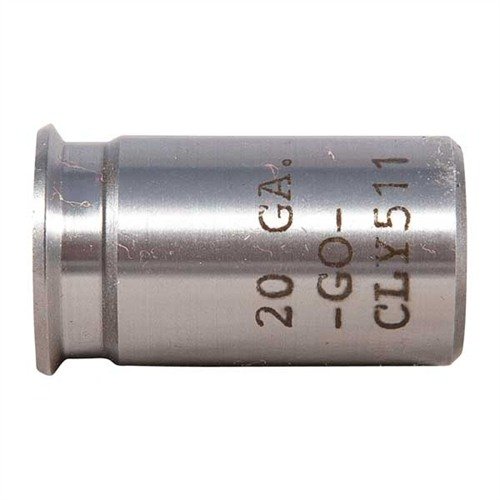 Ensure precision and safety in your chamber work with the CLYMER 20 Gauge GO Headspace Gauge, crafted from durable steel for reliable performance.