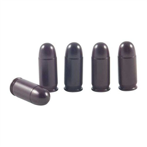 Enhance your training with A-ZOOM 380 Auto Snap Caps, perfect for practicing loading, unloading, and dry firing. Each pack contains 5 durable dummy rounds.