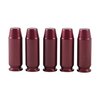 A-ZOOM 10mm Auto Snap Caps enhance your shooting skills with durable, machined aluminum bodies for dry firing, reloading practice, and improved gun handling.