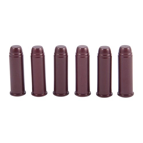 Enhance your shooting skills with A-ZOOM 44 Magnum Snap Caps; durable aluminum construction for dry firing, reloading practice, and improved handling.