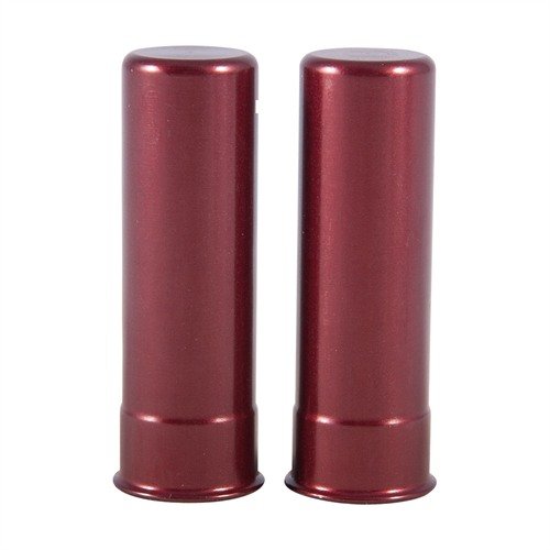 A-ZOOM 16 Gauge Snap Caps enhance your shooting skills with durable, machined aluminum construction, perfect for practice loading, unloading, and dry firing.