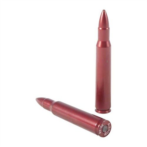 Enhance your shooting skills with A-ZOOM 30-06 Springfield Snap Caps, featuring a durable aluminum body and cushion primer for safe dry firing and reloading practice.