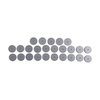 The CRATEX #74 Wheel features a 7/8" diameter and is perfect for precision polishing and finishing, ensuring a smooth, professional finish on your firearms.