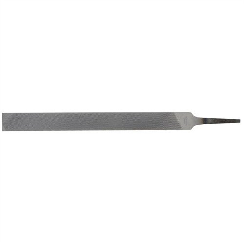 The APEX Tool Group 8" American Pattern Hand File offers versatile shaping and metal removal with double-cut sides and a safe edge, perfect for all gunsmithing tasks.