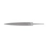 The SWISS PATTERN BARRETTE FILE is perfect for precision filing in tight spaces, featuring double-cut teeth and safe edges for fine detail work.