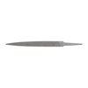The SWISS PATTERN BARRETTE FILES are perfect for precision filing in tight spaces, featuring double-cut teeth and safe edges for fine detail work.