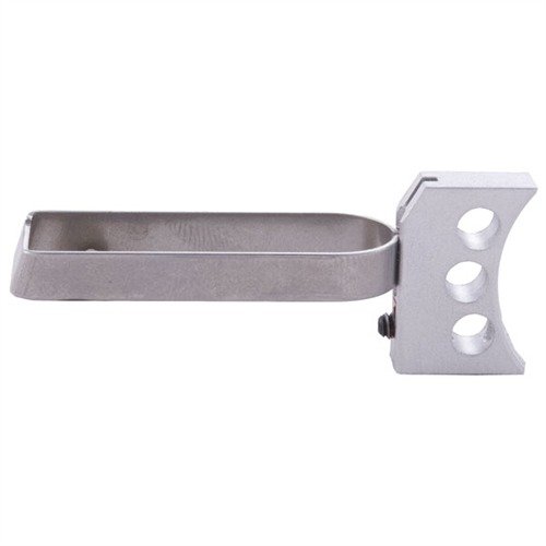 Enhance your shooting accuracy with the 1911 Long Aluminum Trigger, featuring a lightweight design, positive grip serrations, and adjustable overtravel stop.