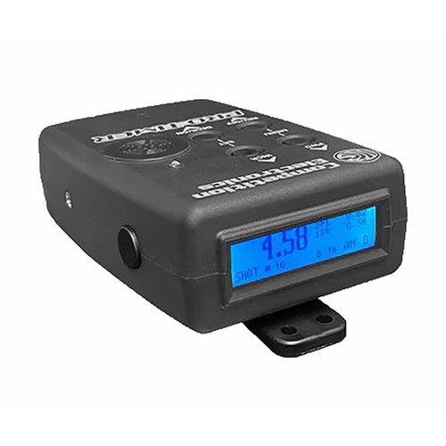 The PROTIMER features a 50 shot memory, hit factor scoring, adjustable alerts, and a bright LCD screen, perfect for enhancing your shooting practice sessions.