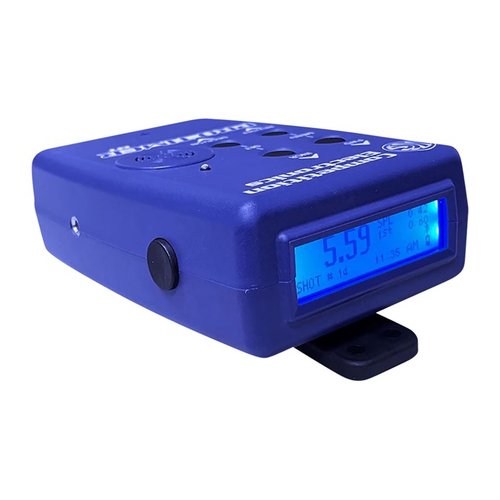 Experience advanced shooting analysis with the ProTimerBT, featuring Bluetooth connectivity, 50 string memory, and built-in Hit Factor scoring for precise practice.