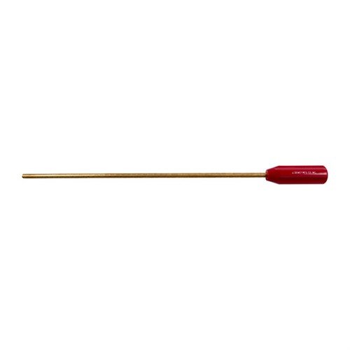 The DEWEY Brass Chamber Rod offers a quick and efficient way to clean chambers, featuring fixed non-rotating handles and compatibility with various calibers.