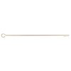 The DEWEY LOOP Rifle & Pistol Rod is a durable one-piece brass rod with a finger loop, perfect for .22 caliber and larger barrels, ideal for range or bench use.