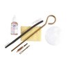 The DEWEY MIL/LE Pistol Cleaning Kit offers essential tools for 9mm/.357/.38 and .40 calibers, ensuring thorough cleaning and maintenance in a compact pouch.