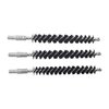 Dewey Copper Eliminator Bore Brushes feature all-aluminum components that prevent false-positive copper fouling indications, ensuring effective and safe cleaning.