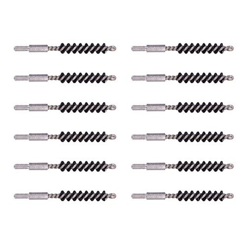Dewey's Copper Eliminator Bore Brushes feature all-aluminum components and nylon bristles, eliminating false-positive copper fouling for effective, safe cleaning.