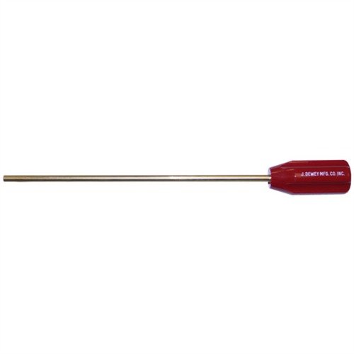 The DEWEY Brass Chamber Rods offer a quick and efficient solution for cleaning rifle, pistol, and shotgun chambers with non-rotating handles for ease of use.