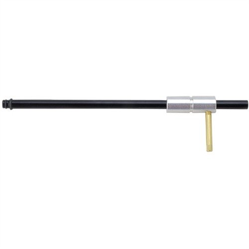 The DEWEY Adjustable Rod Guide ensures chamber protection while cleaning, featuring a durable aluminum collar, quick adjustment, and O-ring sealing for contamination prevention.