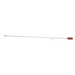 Dewey's 36" Small Caliber Rods are tough stainless steel tools for .17 and .20 caliber firearms, perfect for airgun cleaning with a brass jag tip.