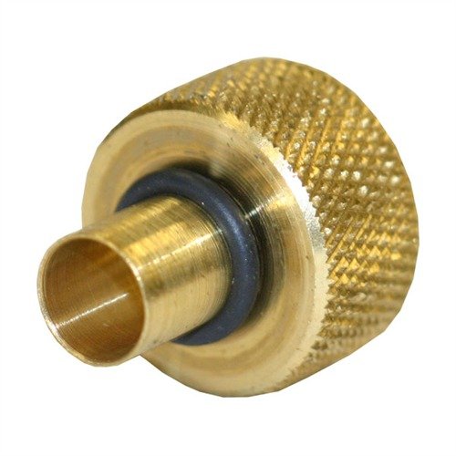 The DEWEY C-30 Coated Rod Muzzle Guide protects rifling and rod coatings, centers cleaning rods, and fits .30 to .45 caliber barrels for versatile use.