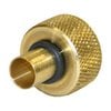The DEWEY C-30 Coated Rod Muzzle Guide protects rifling and rod coatings, centers cleaning rods, and fits .30 to .45 caliber barrels for versatile use.