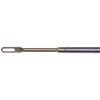 Dewey's stainless steel rods resist embedding of fouling and debris, featuring ball bearing handles and a universal brass patch loop for versatile cleaning.