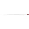 Dewey's 36" coated rod features a tough nylon finish that protects rifling, a smooth ball bearing handle, and includes an adapter for versatile use.