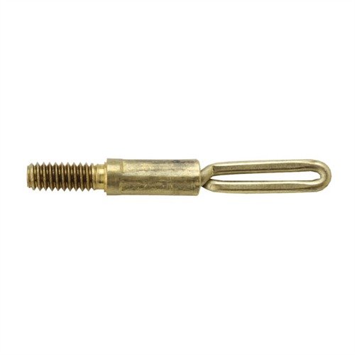 Dewey Brass Loops fit .17 caliber and above, compatible with various rods, ensuring durability and precision for all your shooting needs.