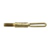 Dewey Brass Loops fit .17 caliber and above, compatible with various rods, ensuring durability and precision for all your shooting needs.
