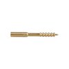 The Dewey 24J Cleaning Rod Jag, made of machined brass, is designed for .24-.25 calibre rifles, ensuring effective patch application with Dewey Coated Rods.