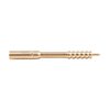 The Dewey 27J Brass Jag is designed for .270 caliber and fits Dewey Coated Rifle Rods, offering a unique patch attachment for effective cleaning.