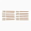 .17 & .20 Caliber Bore Brushes feature tough bronze bristles on twisted brass wire, preventing scratches while ensuring deep cleaning for airguns and rimfire firearms.
