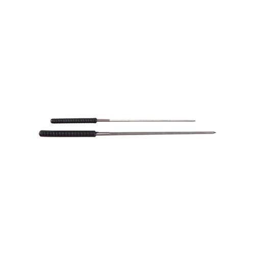 The FRIEDR. DICK GMBH Broach Set effectively removes burrs from inside pin holes, ensuring precision and smooth operation in your firearms and gunsmithing projects.