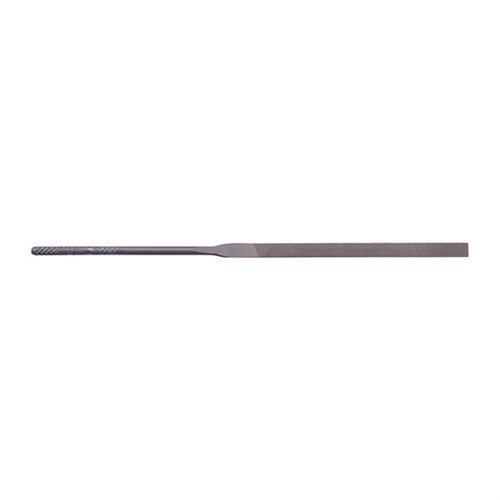 The FRIEDR. DICK GMBH Professional Gunsmith Needle File Set offers 12 precision files with knurled handles for grip, housed in a durable roll for easy access.