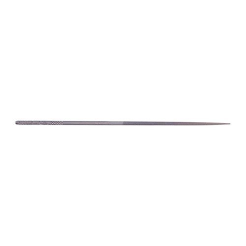 The FRIEDR. DICK GMBH Professional Gunsmith Needle File Set offers 12 precision files with knurled handles for a secure grip, housed in a durable roll for easy access.