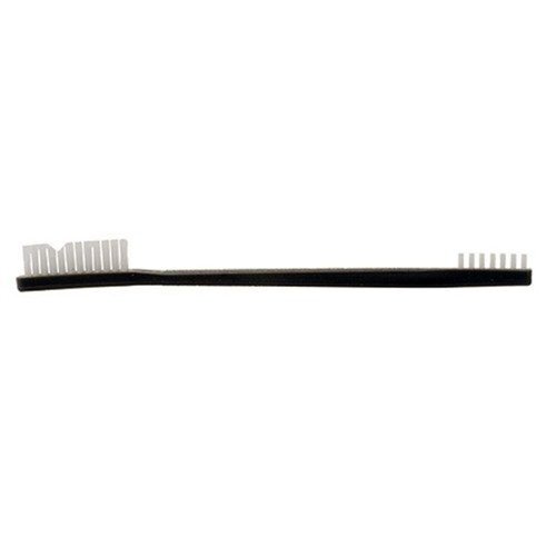 The PRO SHOT GUN BRUSH DOUBLE END - NYLON features durable nylon bristles for effective cleaning, ensuring your firearm stays in top condition with ease.