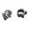 WEAVER TOP MOUNT RINGS 1" MEDIUM, MATTE