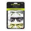 3M COMPANY SECUREFIT  400 SAFETY 3 PACK: CLEAR, AMBER AND GRAY LENSES