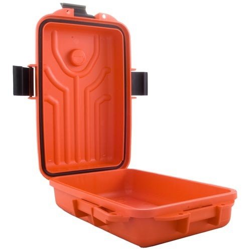 The MTM Survivor Dry Box offers waterproof protection for your gear, ensuring it stays safe and dry during outdoor adventures, making it a must-have for shooters.