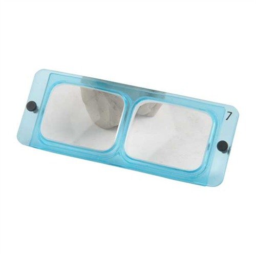 The OPTIVISOR No. 7 offers 2.75X magnification, a dial adjustable headband for comfort, and fits over regular glasses for precise, hands-free viewing.