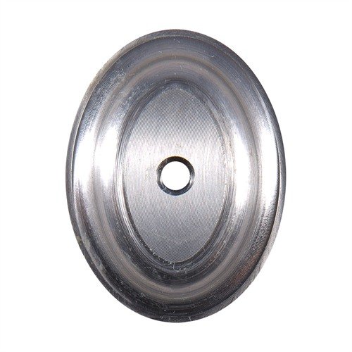 Enhance your rifle or shotgun with the Dressel Small Steel Grip Cap, precision machined for a perfect fit and includes a tapered screw for easy installation.
