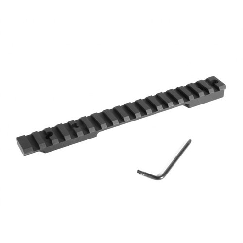 Upgrade your rifle with EGW's Heavy Duty Steel Scope Bases for Howa 1500/Vanguard, featuring a one-piece Picatinny rail for easy scope adjustments.